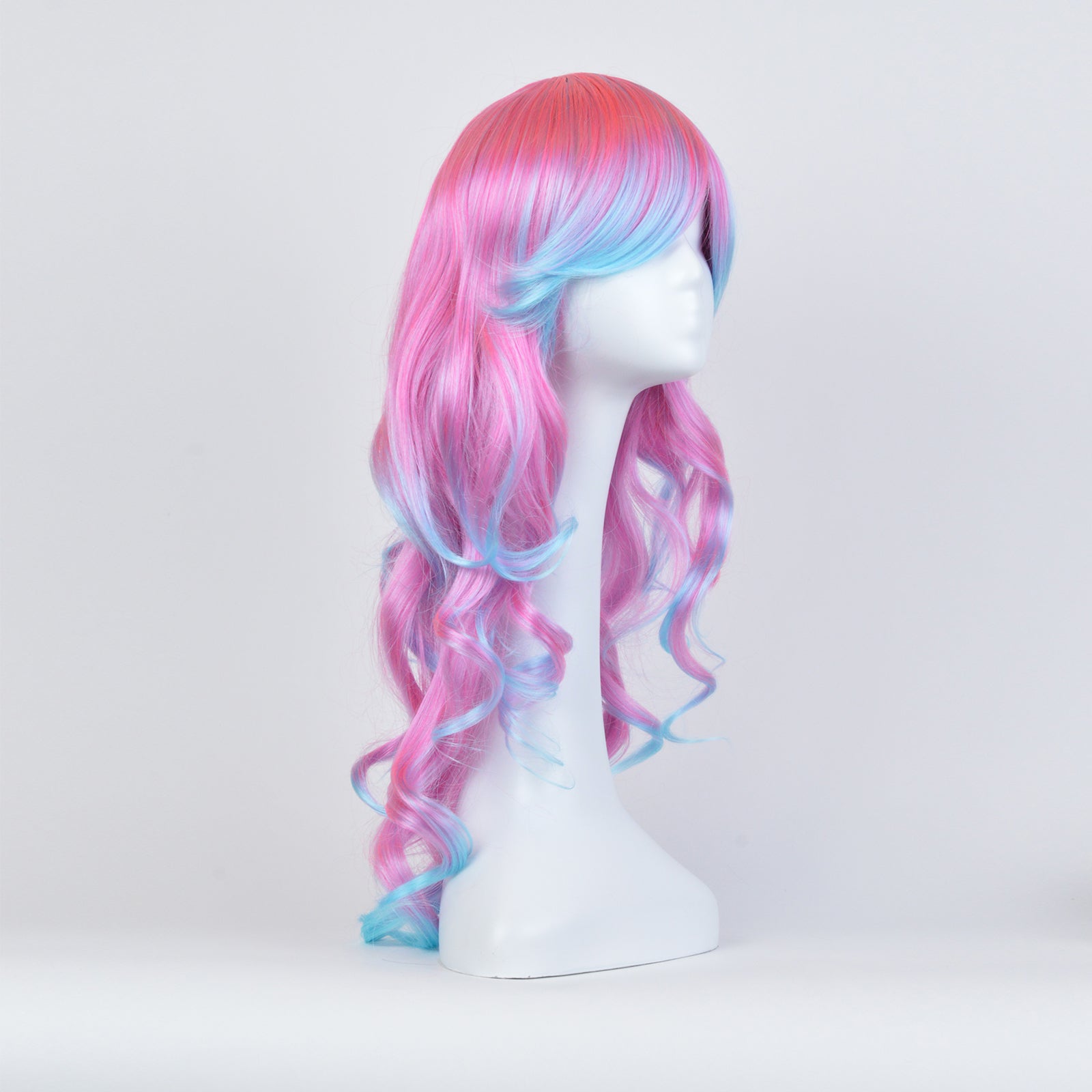 WAVY WIG - FUCHSIA/AQUA