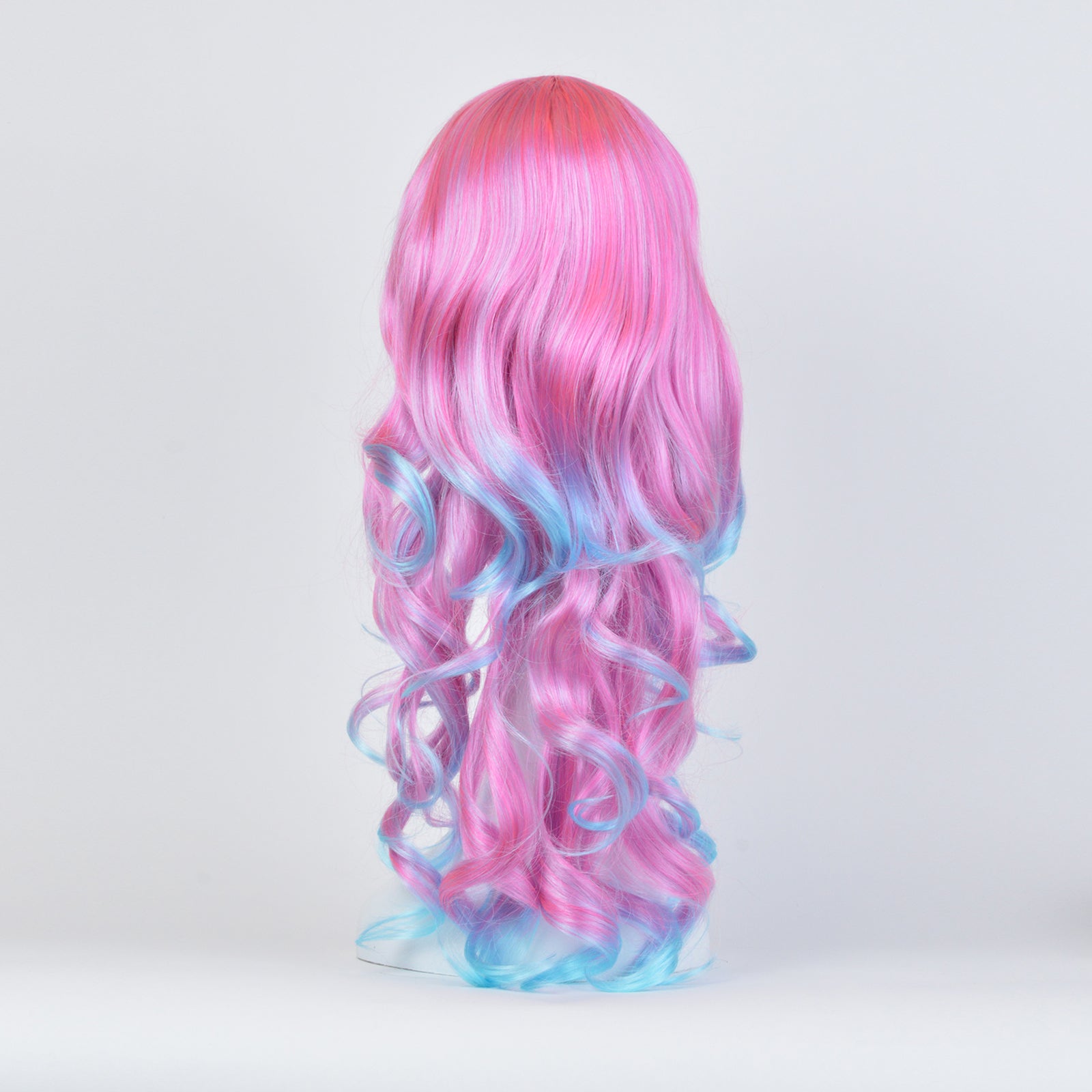 WAVY WIG - FUCHSIA/AQUA