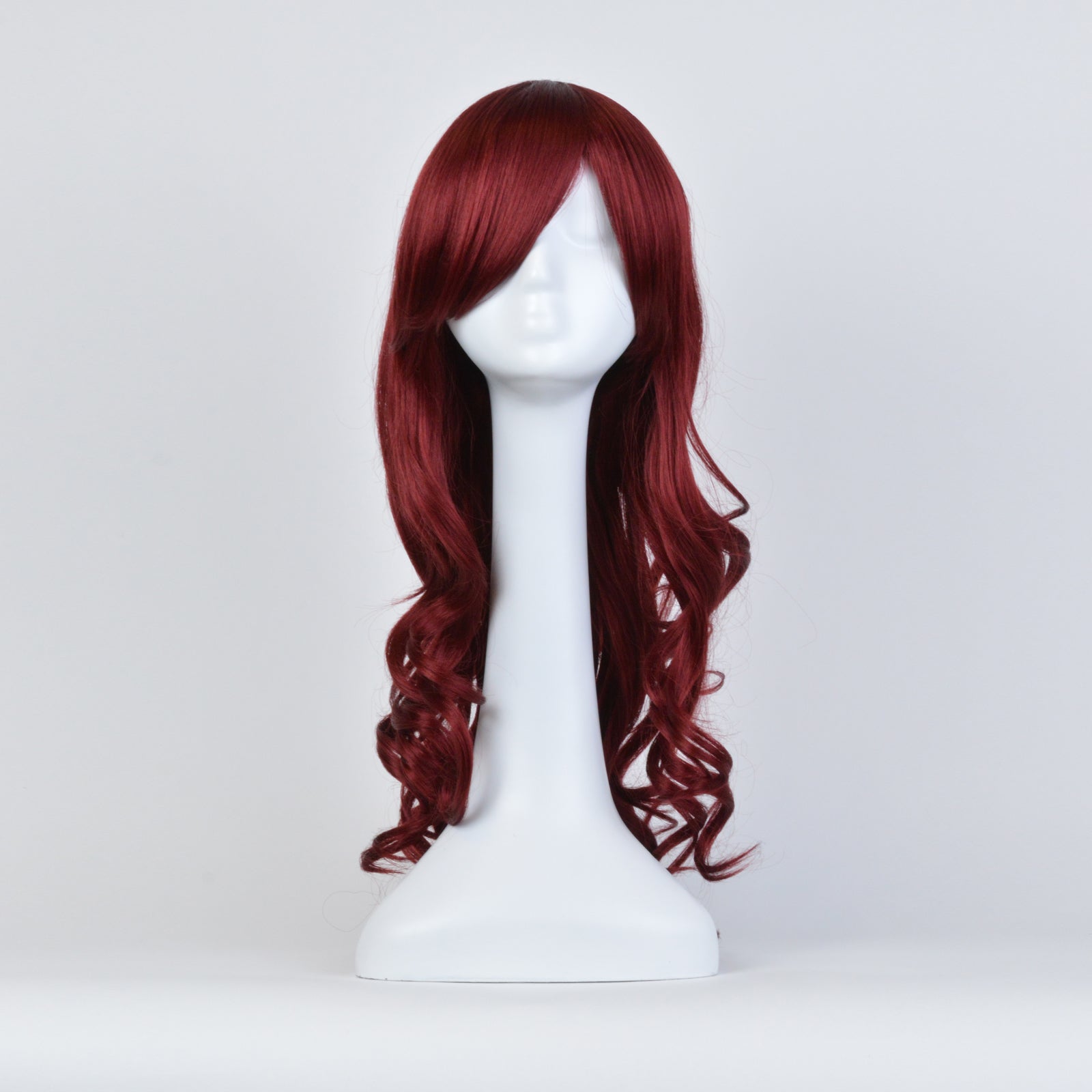 WAVY WIG - BURGUNDY RED