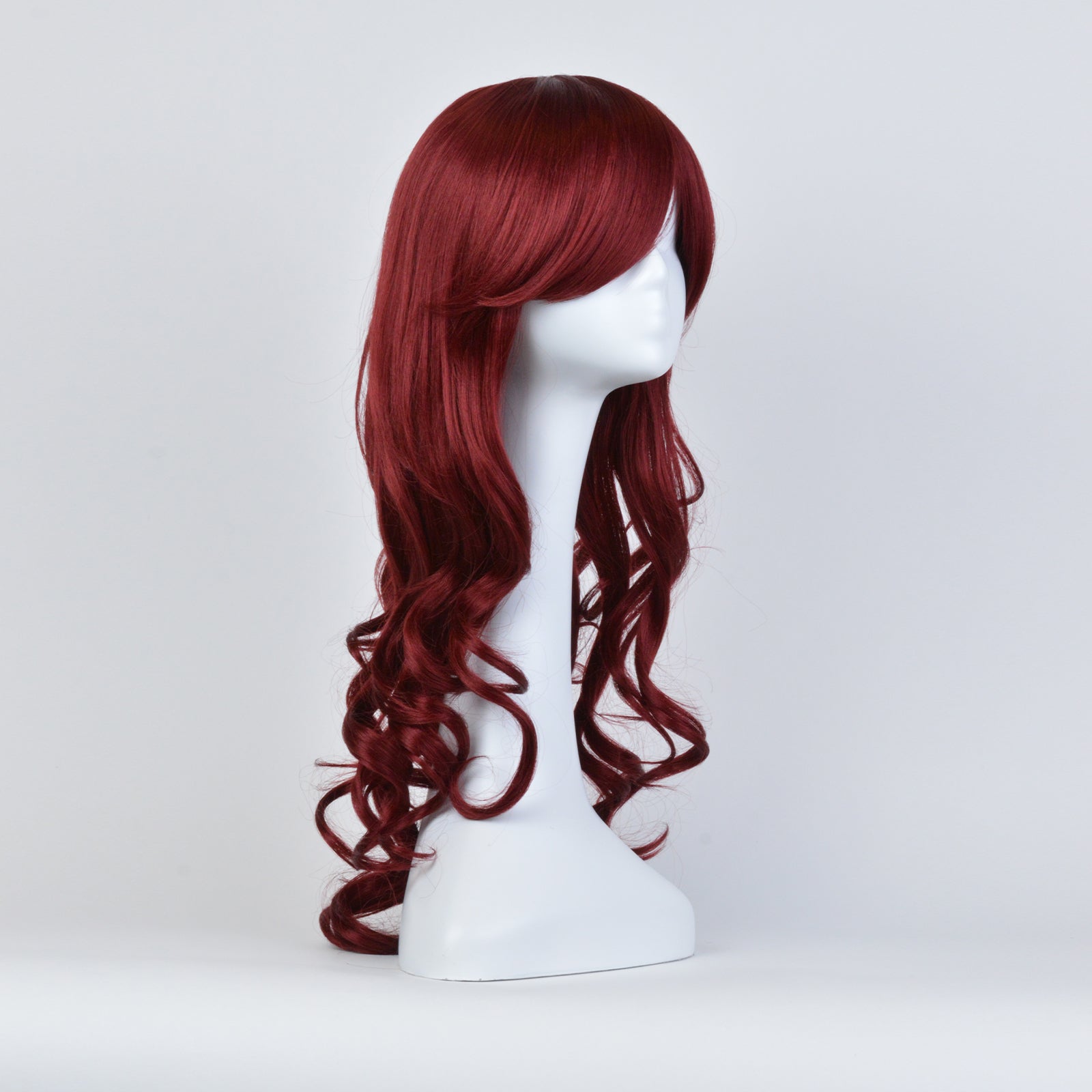 WAVY WIG - BURGUNDY RED