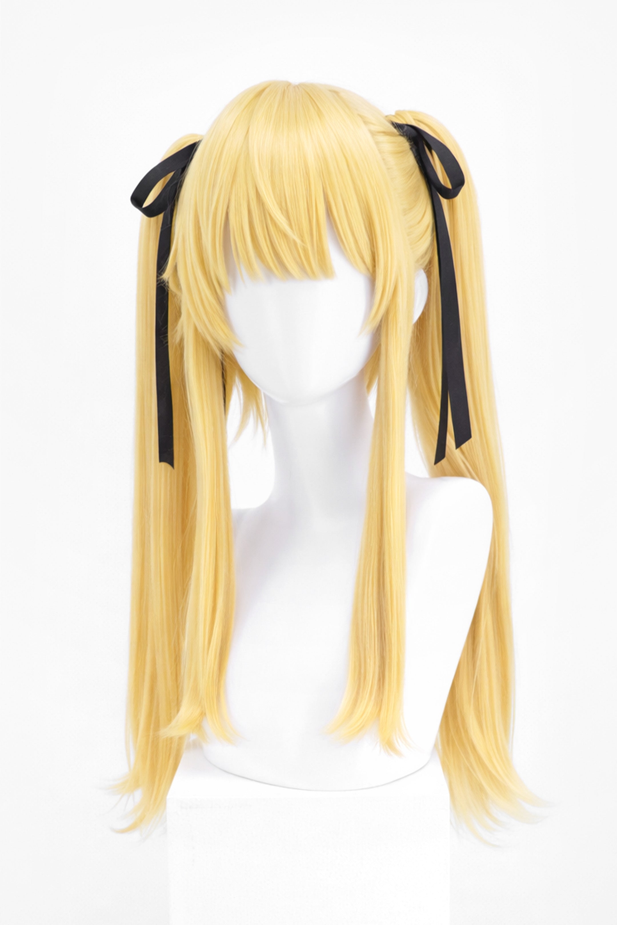 LONG BLOND WIG WITH PONIES