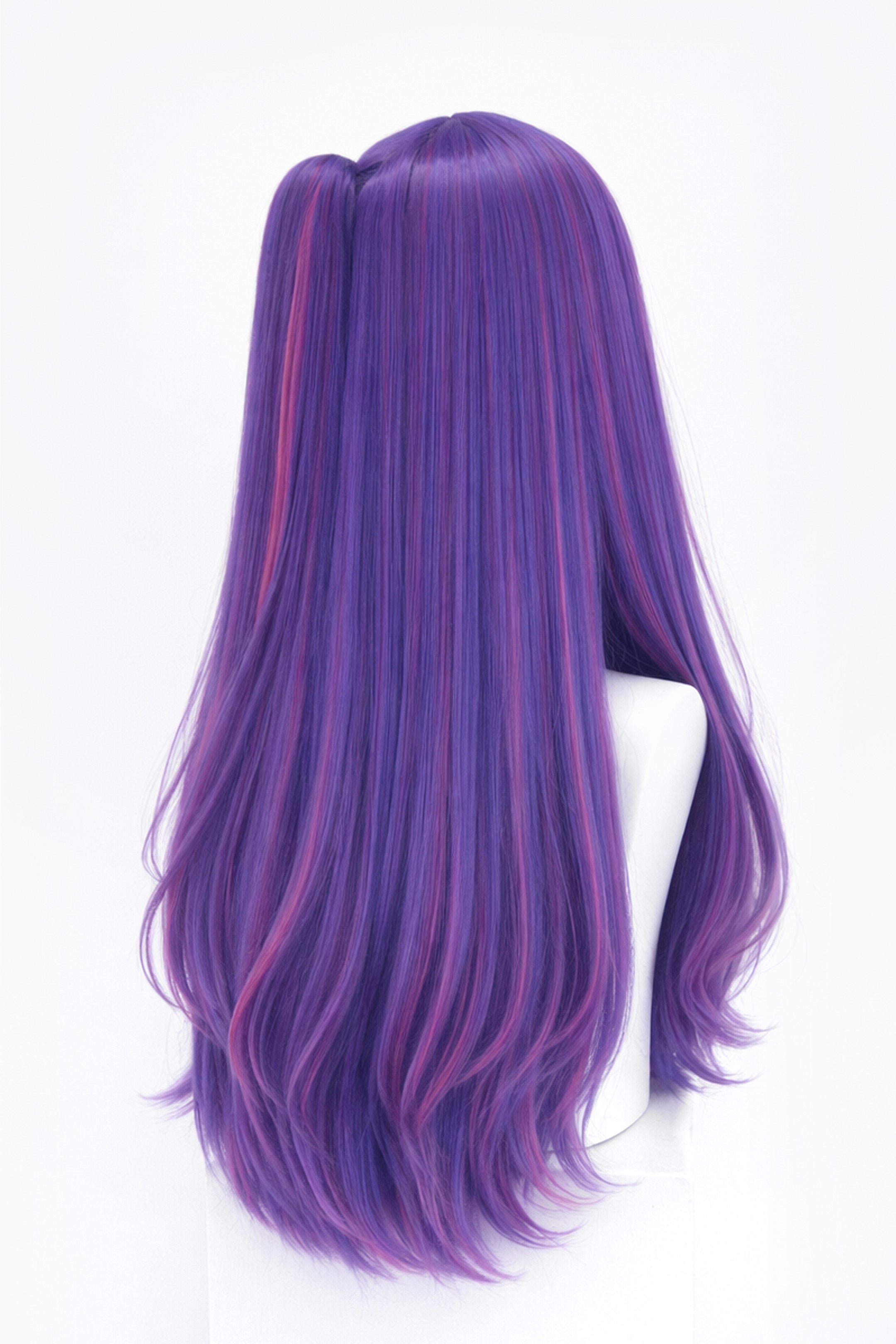 PURPLE/PINK LONG WIG