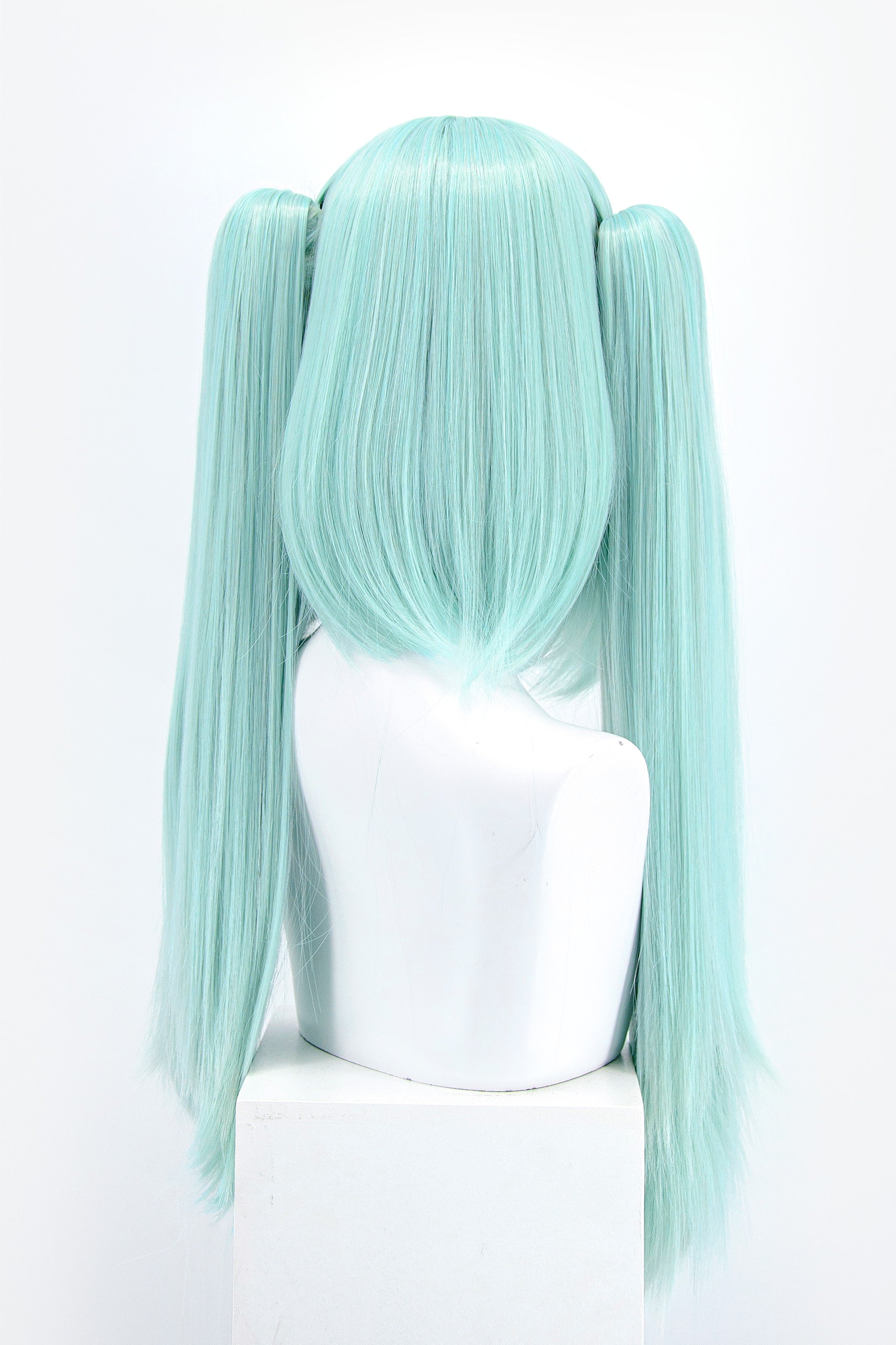 PERRUQUE AQUA AVEC PONEYS